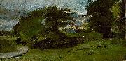 John Constable Landscape with Cottages Spain oil painting artist